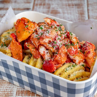 GARLIC PARMESAN FRIES & MAINE LOBSTER